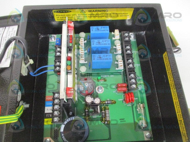 BANNER ENGINEERING MSCT-1 CONTROL BOX (NO KEY) *NEW NO BOX*