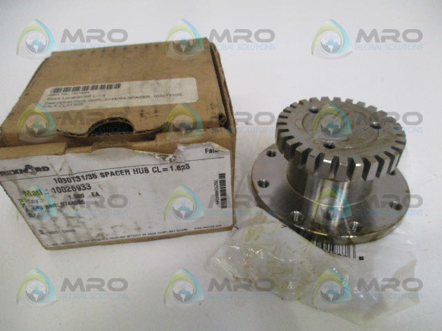 REXNORD 0744085 1050T31/35 COUPLING SPACER HUB 1.625" *NEW IN BOX*