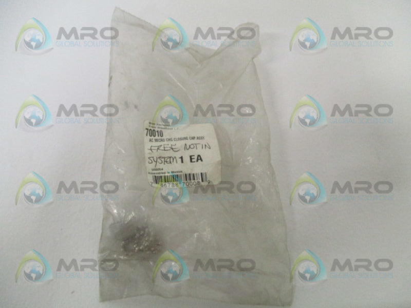 DANIEL WOODHEAD 70010 AC MICRO CHG CLOSURE CAP ASSEMBLY * NEW IN FACTORY BAG *