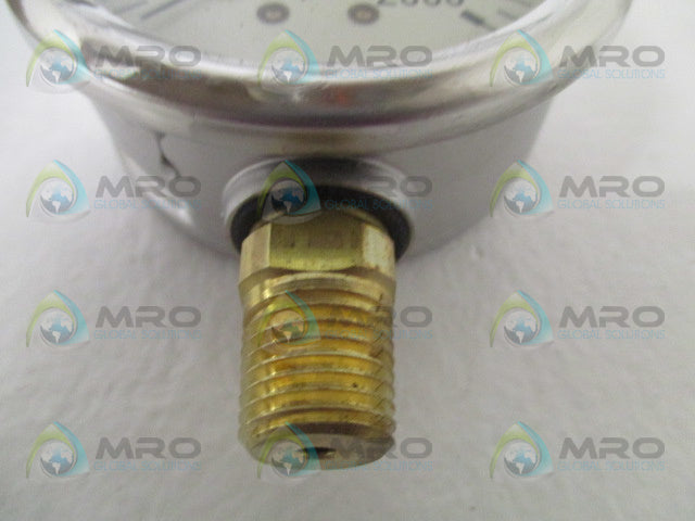 WIKA 9767142 PRESSURE GAUGE 2000 PSI *NEW IN BOX*