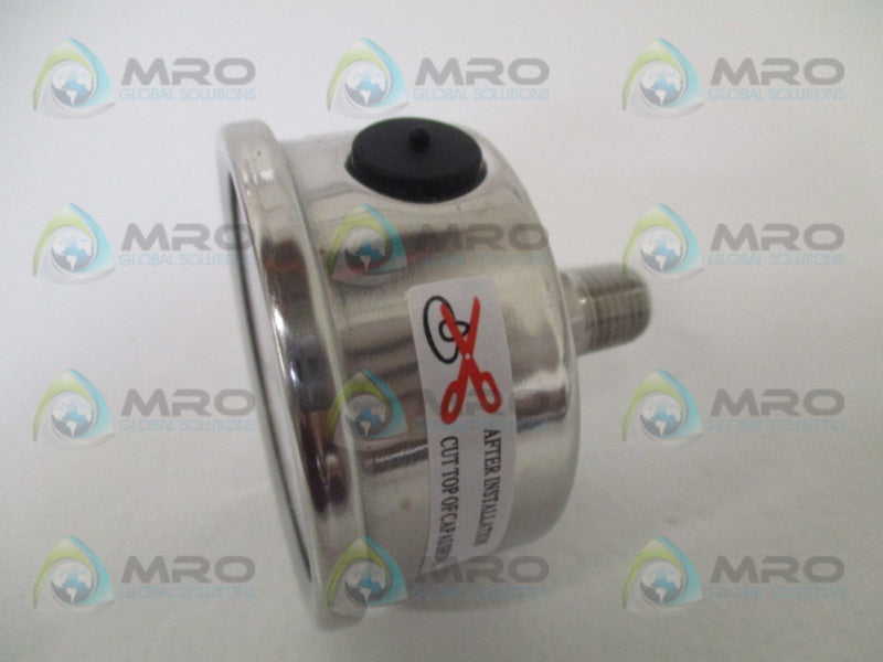 GRAINGER 4CFR6A PRESSURE GAUGE 0-100 PSI 0-700 KPA *NEW IN BOX*