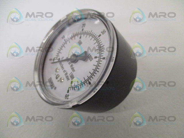 WIKA 9803432 611.10 2.5" PRESSURE GAUGE 60"/mmH2O *NEW IN BOX*