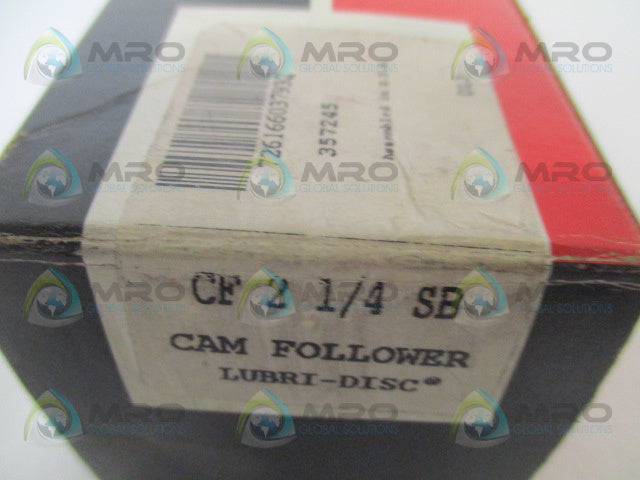 MCGILL CF-2-1/4-SB CAM FOLLOWER *NEW IN BOX*