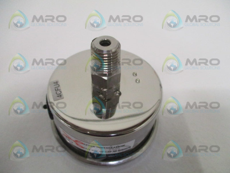 GRAINGER 4CFU4 PRESSURE GAUGE 0-2000 PSI 0-14000 KPA *NEW IN BOX*