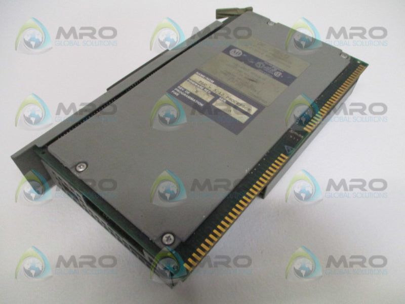 ALLEN BRADLEY 1785-LT3 SER. A F/W E PROCESSOR MODULE (NO KEY) UNMP