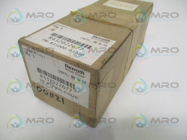 REXROTH TASKMASTER TM-831000-03020 R432022677 CYLINDER 2-1/2x2 *FACTORY SEALED*
