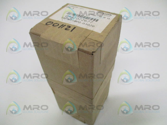 REXROTH TASKMASTER TM-831000-03020 R432022677 CYLINDER 2-1/2x2 *FACTORY SEALED*