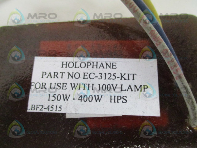 HOLOPHANE EC-3125-KIT LIGHTING HID STARTER 150-400W *NEW NO BOX*