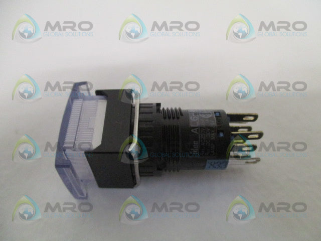IDEC AL6-A CLEAR PUSHBUTTON INDICATOR LIGHT LAMP *NEW NO BOX*