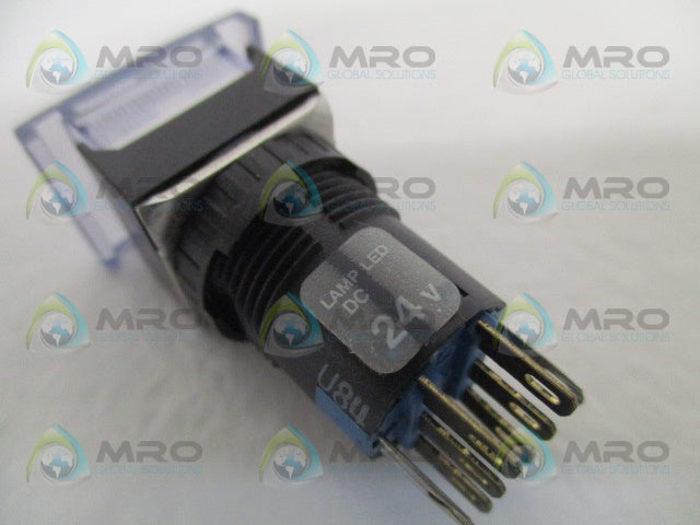 IDEC AL6-A CLEAR PUSHBUTTON INDICATOR LIGHT LAMP *NEW NO BOX*