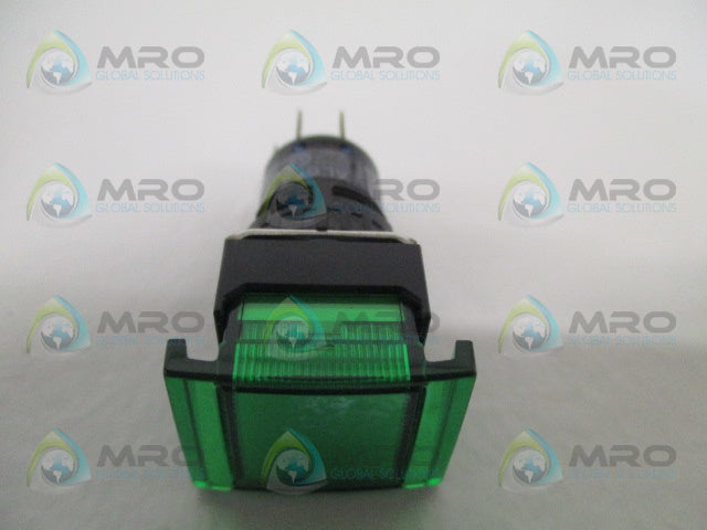 IDEC AL6-A GREEN PUSHBUTTON INDICATOR LIGHT LAMP *USED*