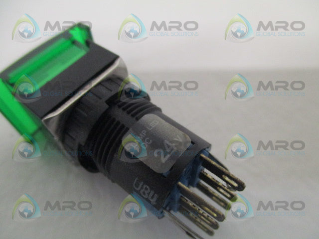 IDEC AL6-A GREEN PUSHBUTTON INDICATOR LIGHT LAMP *USED*