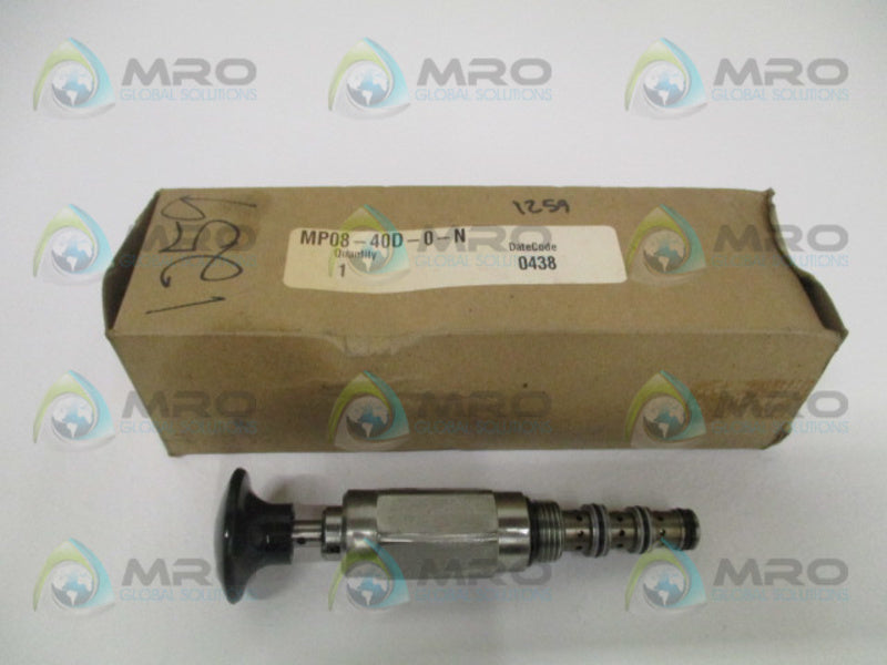 HYDRAFORCE MP08-40D-0-N MANUAL PULL-TO-SHIFT VALVE *NEW IN BOX*