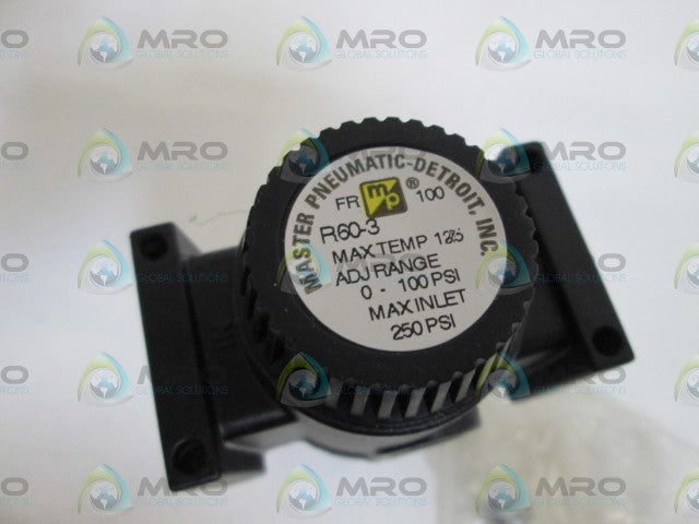 MASTER PNEUMATIC REGULATOR 3/8" R60-3 *NEW IN BOX*