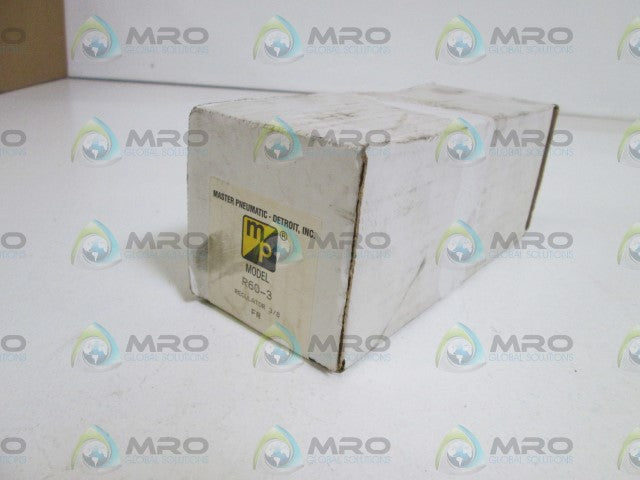 MASTER PNEUMATIC REGULATOR 3/8" R60-3 *NEW IN BOX*