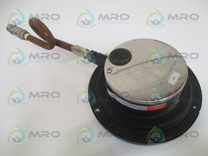 ASHCROFT 0-200 PSI TEST GAUGE 7-1/2"  UNMP