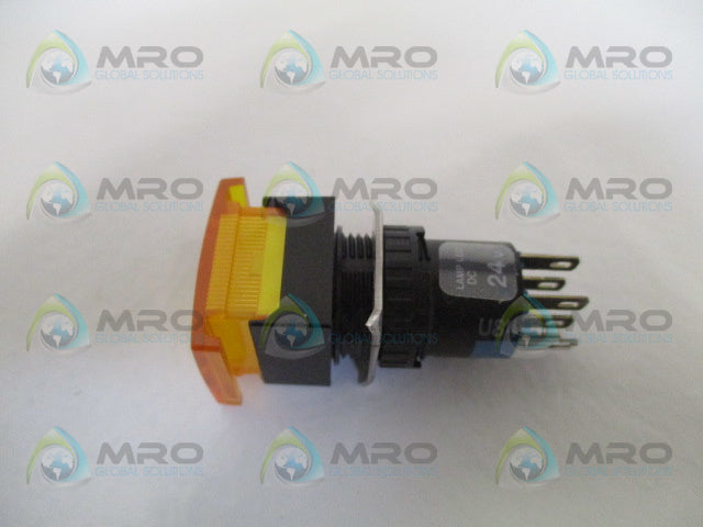IDEC AL6-A AMBER INDICATOR LAMP SWITCH *NEW NO BOX*