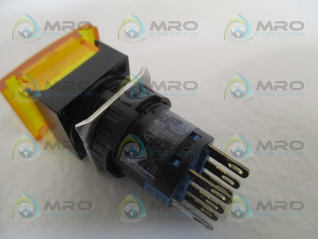 IDEC AL6-A AMBER INDICATOR LAMP SWITCH *NEW NO BOX*