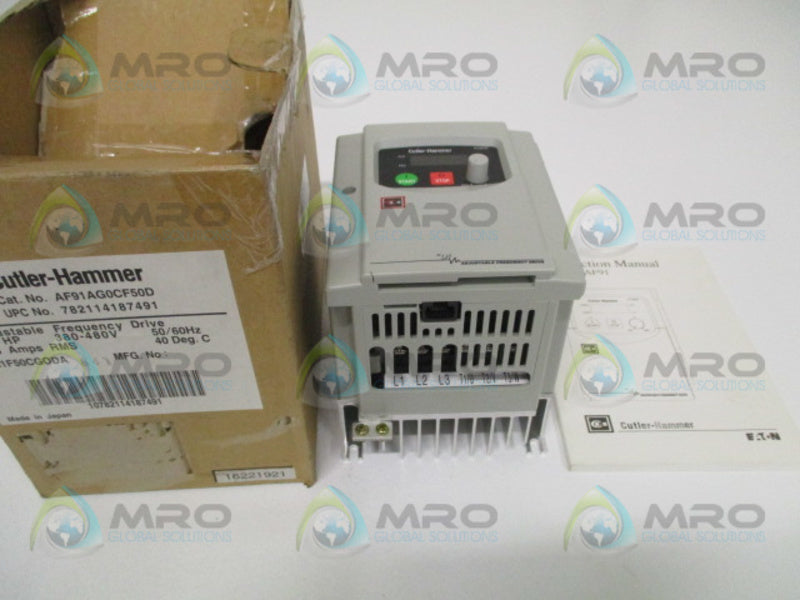 CUTLER HAMMER AF91AG0CF50D 0.5HP 380-480V  NSMP