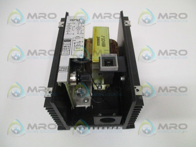 WARNER ELECTRIC MCS-153-1 POWER SUPPLY CLUTCH CONTROL 6VDC *NEW NO BOX*