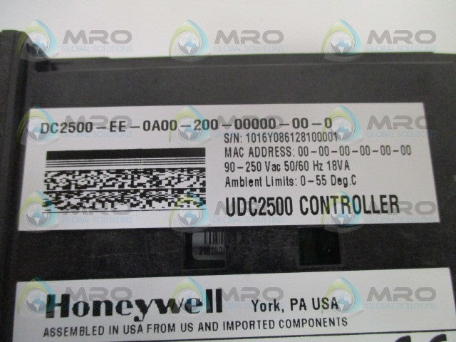 HONEYWELL UDC2500 DC2500-EE-0A00-200-00000-00-0 CONTROLLER *NEW IN BOX*
