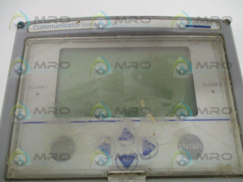 FOXBORO 875PH-A3F-A COMMUNICATOR MONITOR 2-12 PH *USED*