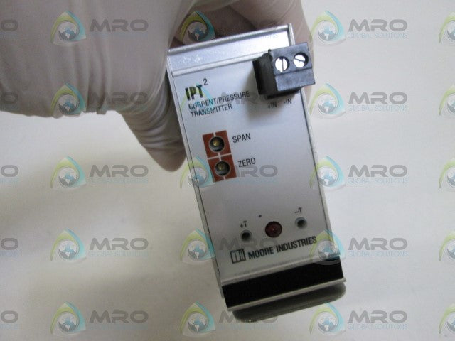 MOORE IPT2/4-20MA/3-15PSIG/20PSI-FA1-QM  DIN PRESSURE TRANSMITTER *NEW NO BOX *
