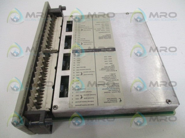 AEG MODICON AS-B872-100 ANALOG CURRENT OUTPUT *USED*