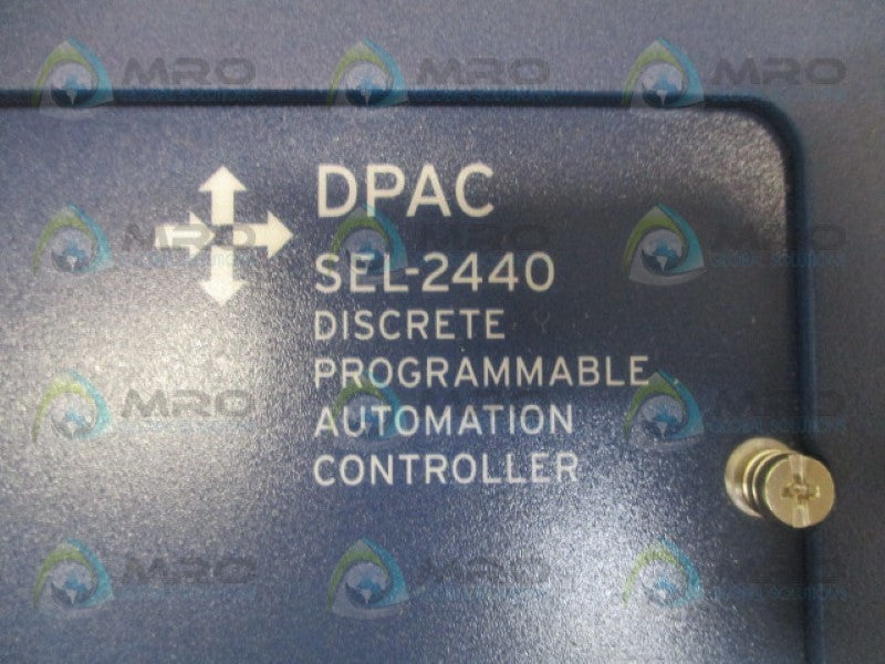 SEL SEL-2440 24402311A1A11831 PROGRAMMABLE AUTOMATION CONTROLLER *NEW NO BOX*