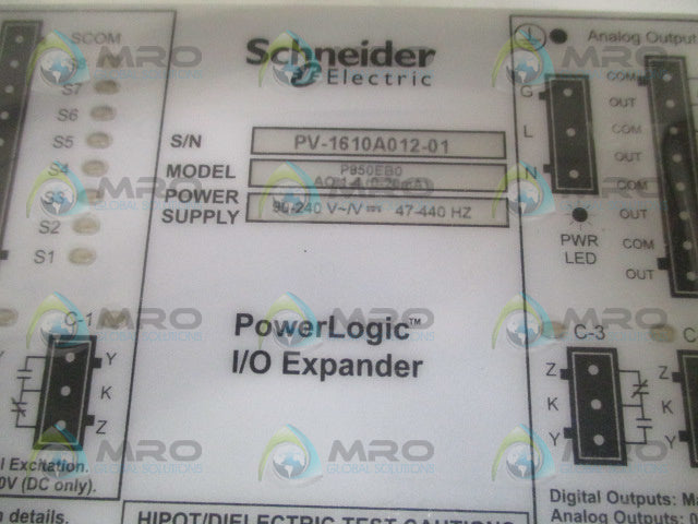 SCHNEIDER PowerLogic P850EB0 I/O EXPANDER MODULE *NEW IN BOX*