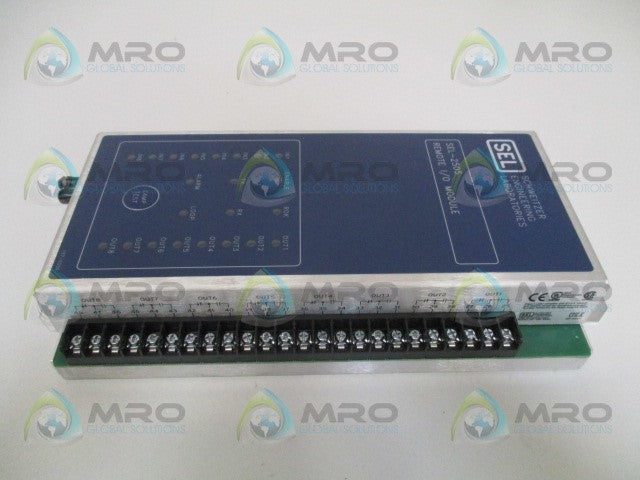 SEL SEL-2505 2505322XX REMOTE I/O MODULE *NEW IN BOX*