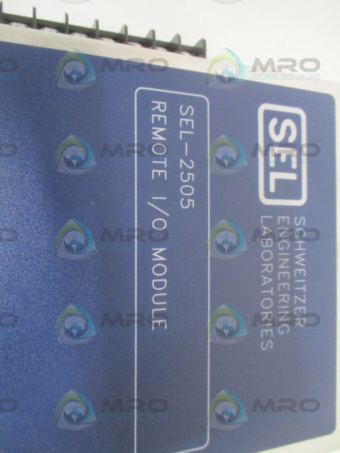 SEL SEL-2505 2505322XX REMOTE I/O MODULE *NEW IN BOX*