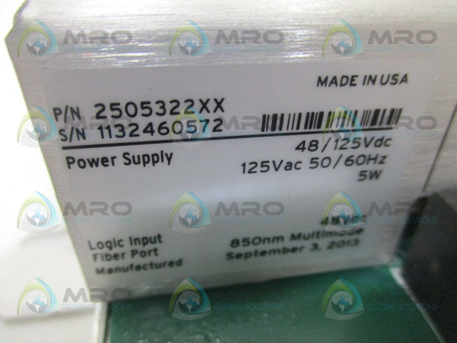 SEL SEL-2505 2505322XX REMOTE I/O MODULE *NEW IN BOX*