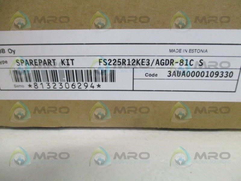 ABB FS225R12KE3/AGDR-81C 3AUA0000109330 SPARE PART KIT * FACTORY SEALED *
