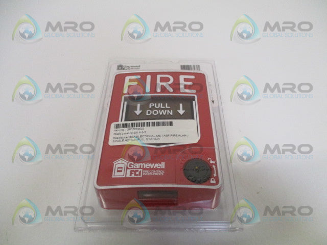 GAMEWELL MS-7ASF PULL STATION FIRE ALARM *NEW IN ORIGINAL PACKAGE*