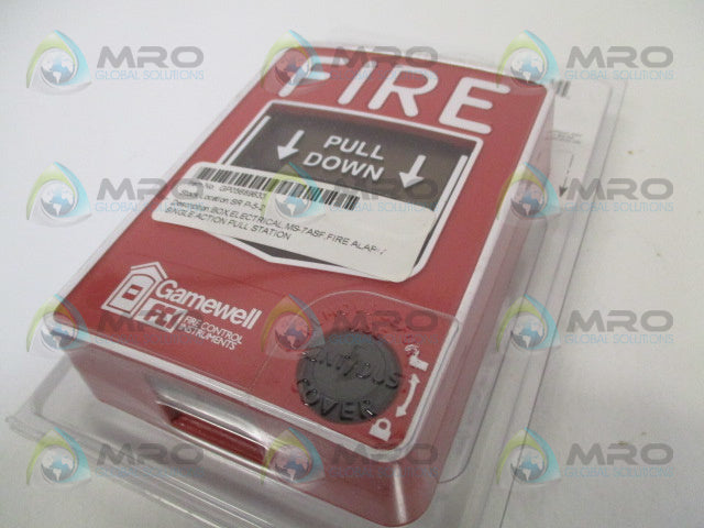 GAMEWELL MS-7ASF PULL STATION FIRE ALARM *NEW IN ORIGINAL PACKAGE*