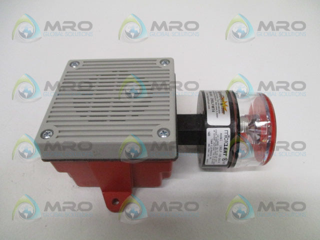 SIGNAL GUYS 290LFMT4 RED LED FLASHING LIGHT AND HORN *NEW NO BOX*