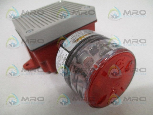 SIGNAL GUYS 290LFMT4 RED LED FLASHING LIGHT AND HORN *NEW NO BOX*