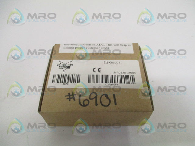 AUTOMATION DIRECT D2-08NA-1 INPUT MODULE * FACTORY SEALED *