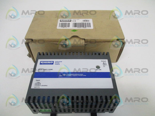 RHINO PS24-150D POWER SUPPLY 24V 150W *NEW IN BOX*