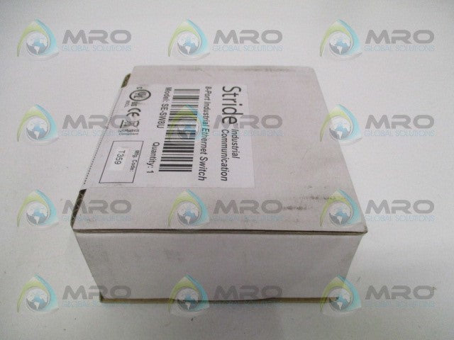 STRIDE SE-SW8U 8-PRT INDUSTRIAL ETHERNET SWITCH *FACTORY SEALED*