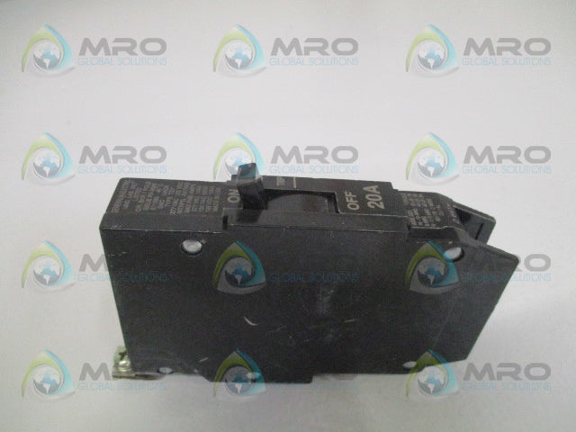 GENERAL ELECTRIC TEY120 CIRCUIT BREAKER 20A *NEW NO BOX*