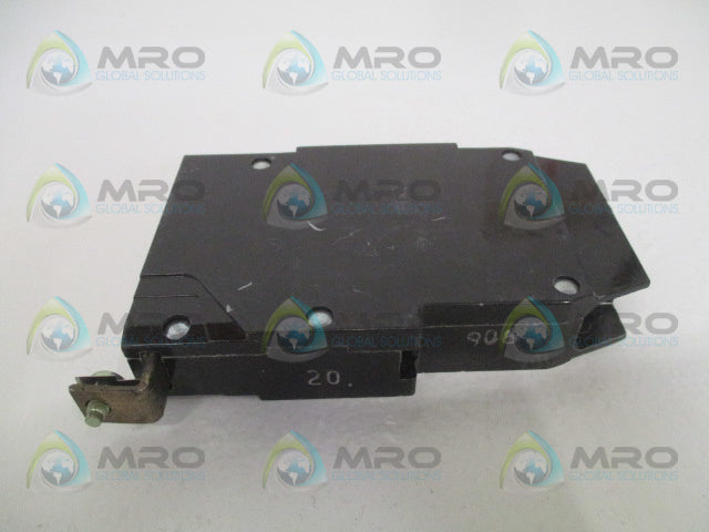 GENERAL ELECTRIC TEY120 CIRCUIT BREAKER 20A *NEW NO BOX*
