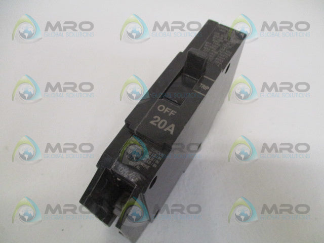 GENERAL ELECTRIC TEY120 CIRCUIT BREAKER 20A *NEW NO BOX*