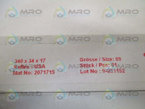 AUER MAXOS 2071715 SAFETY SIGHT GLASS * NEW IN BOX *