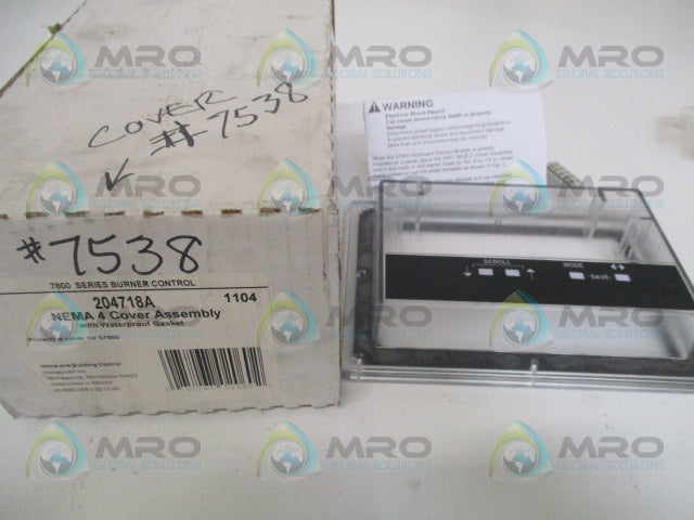 HONEYWELL 204718A COVER ASSEMBLY *NEW IN BOX*