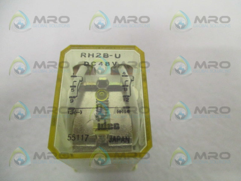 IDEC RH2B-U RELAY 48VDC UNMP