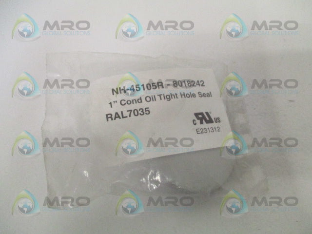 INDUSTRIAL MRO NH-45105R-8018242 OIL TIGHT HOSE SEAL 1" *NEW IN FACTORY BAG*