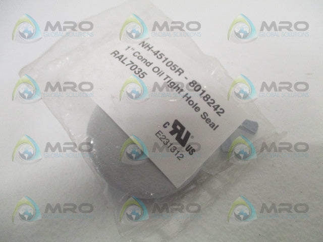 INDUSTRIAL MRO NH-45105R-8018242 OIL TIGHT HOSE SEAL 1" *NEW IN FACTORY BAG*