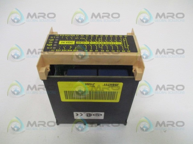 JOKAB JSBRT11 SAFETY RELAY 24VDC (AS PICTURED) *USED*